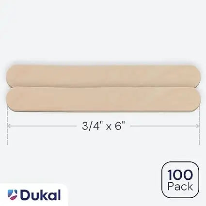 Dukal Large Wood Applicators - 1000 Count