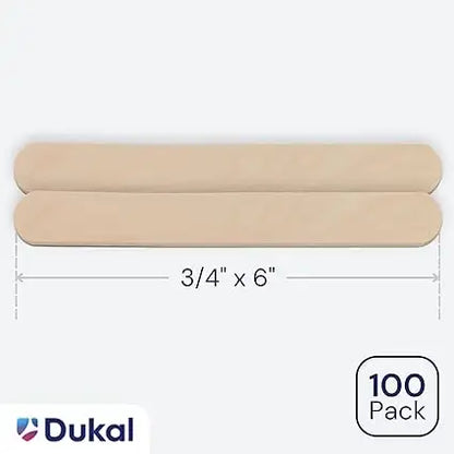 Dukal Large Wood Applicators - 1000 Count