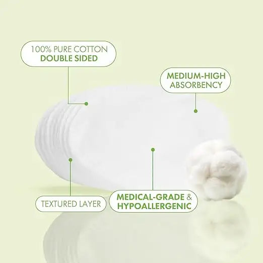 Intrinsics Cotton Rounds Naturelles single round detail