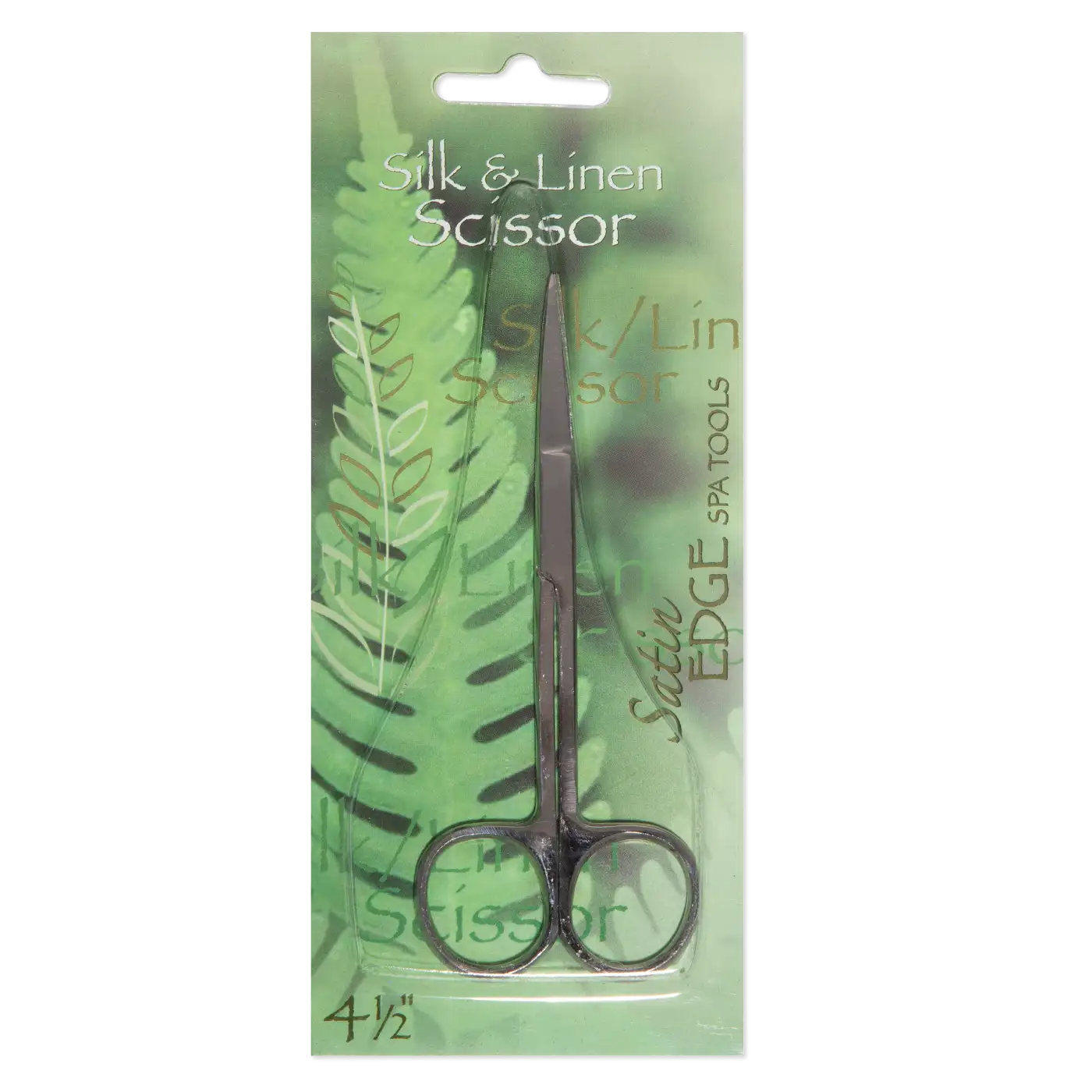 Satin Edge Straight Blade Silk & Linen Scissors