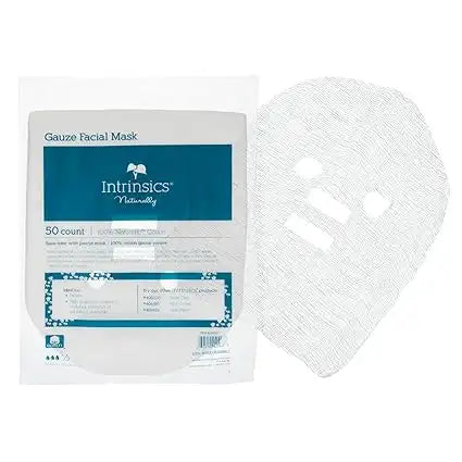 Intrinsics Precut Gauze Facial Mask - 50 Count