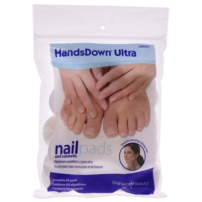Hands Down Ultra Nail and Cosmetic Pads - 60 Count