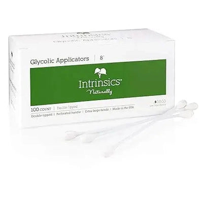 Intrinsics Double Tipped Glycolic Applicators 8" - 100ct