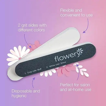 Flowery Disposable High Speed Shiner Display, 100ct