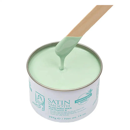 Satin Smooth Aloe and Vitamin E Soft Cream Wax - 14oz