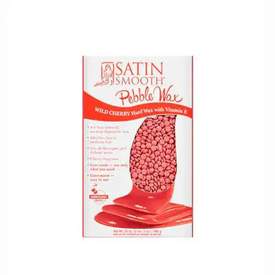 Satin Smooth Wild Cherry and Vitamin E Pebble Wax Beads 2.3 lbs, 35 oz