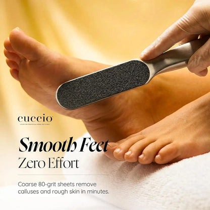 Cuccio Naturale 80-Grit Pedicure File Refills - 50 Count