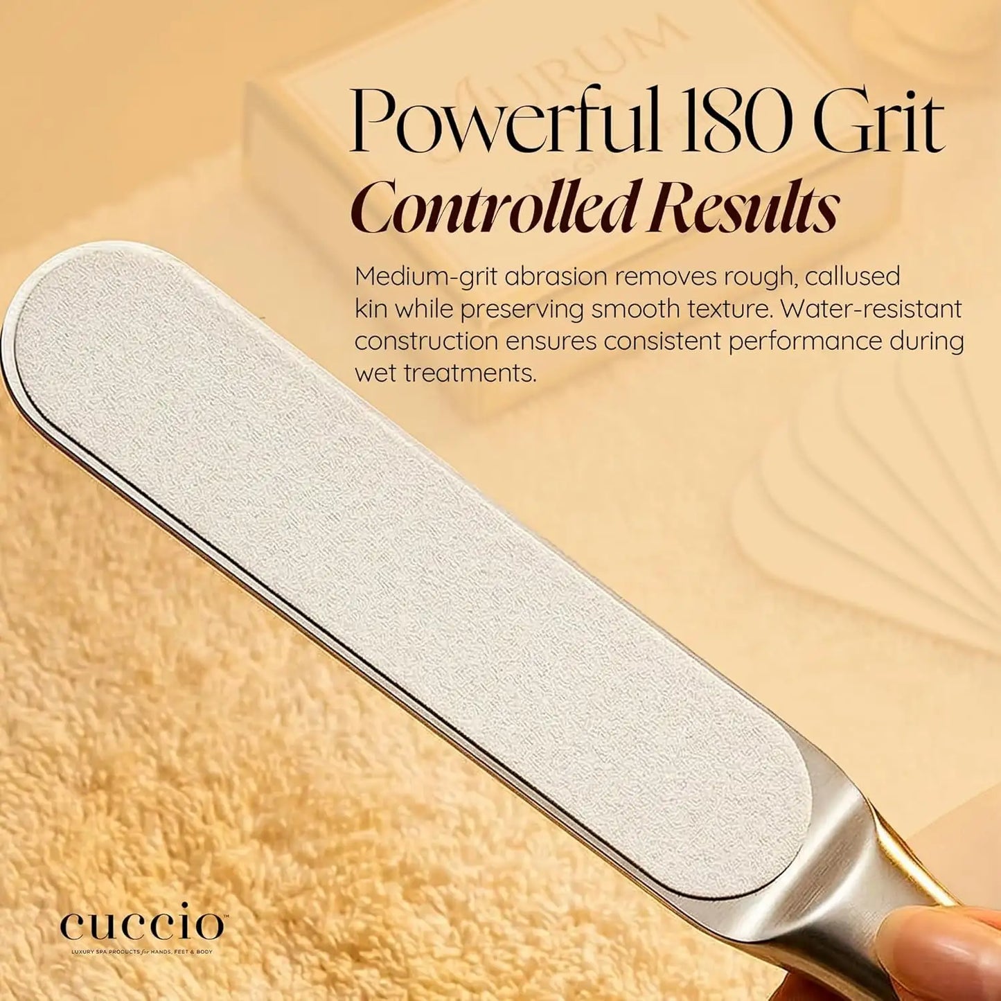 Cuccio Naturale 180-Grit Pedicure File Refills - 50 Count