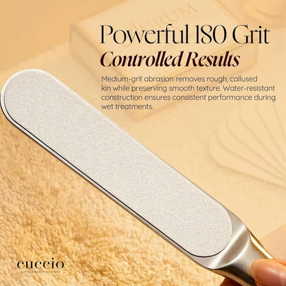 Cuccio Naturale 180-Grit Pedicure File Refills - 50 Count