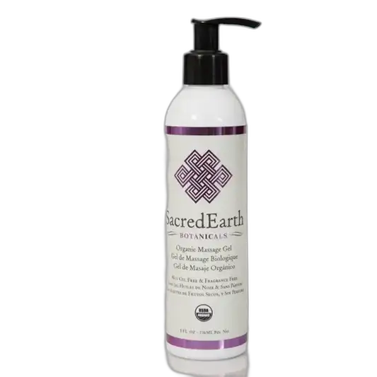 Sacred Earth Organic Massage Gel 8oz