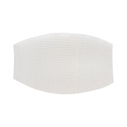 Dukal sterile oval cotton eye pad 50-count dispenser box, individually wrapped clinical eye pads