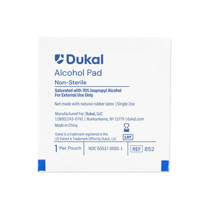 Dukal Alcohol Prep Pad - 200 Count