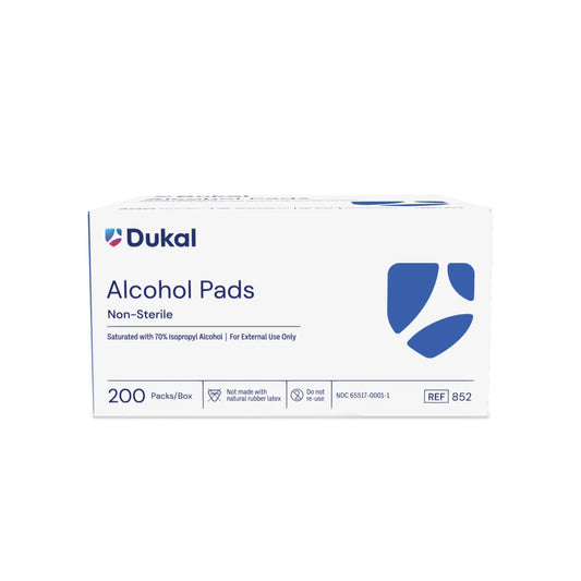 Dukal Alcohol Prep Pad - 200 Count