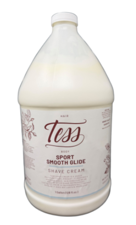 Tess Sport Smooth Glide Shave Cream - 1 Gallon