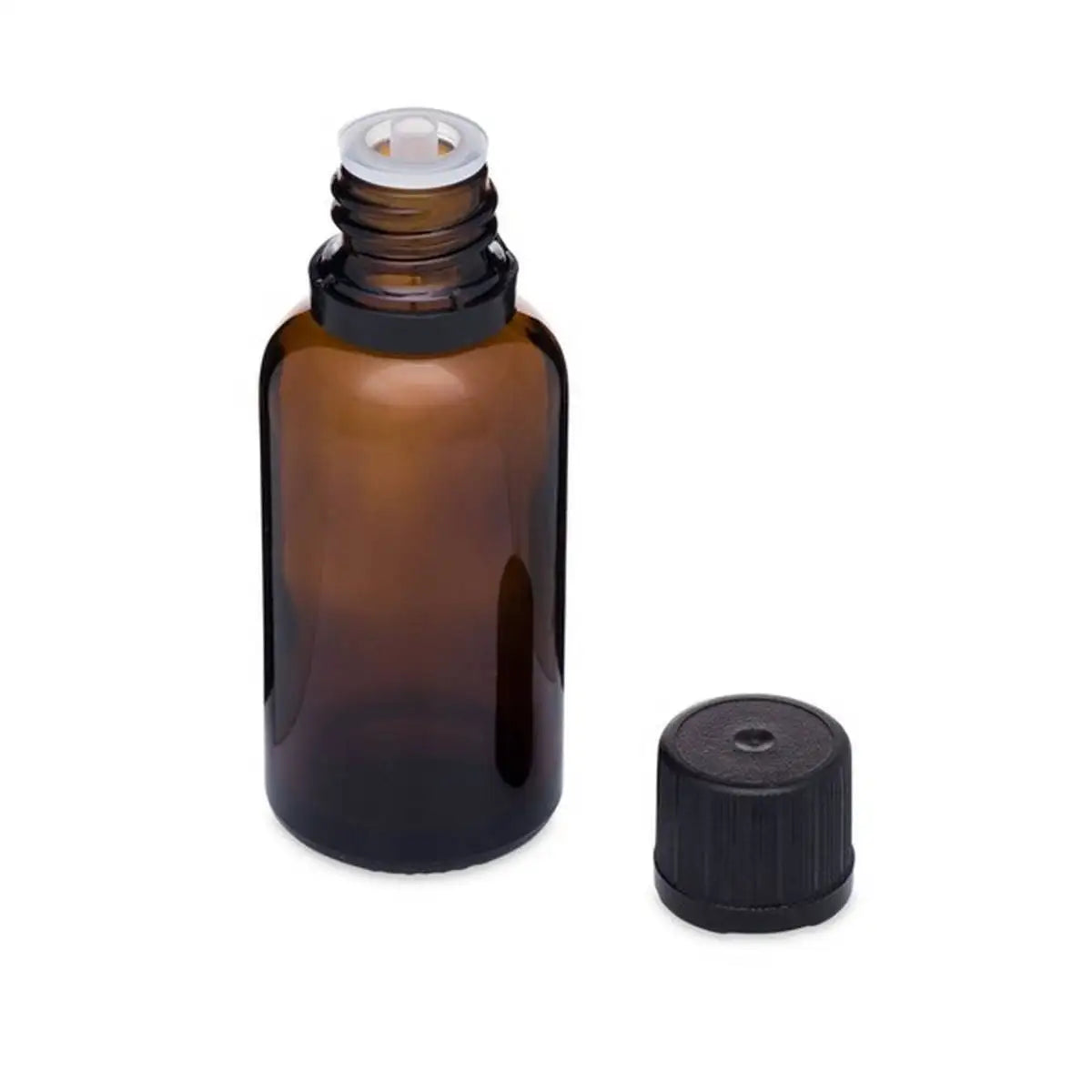 1 oz Amber Glass Euro Dropper Bottles