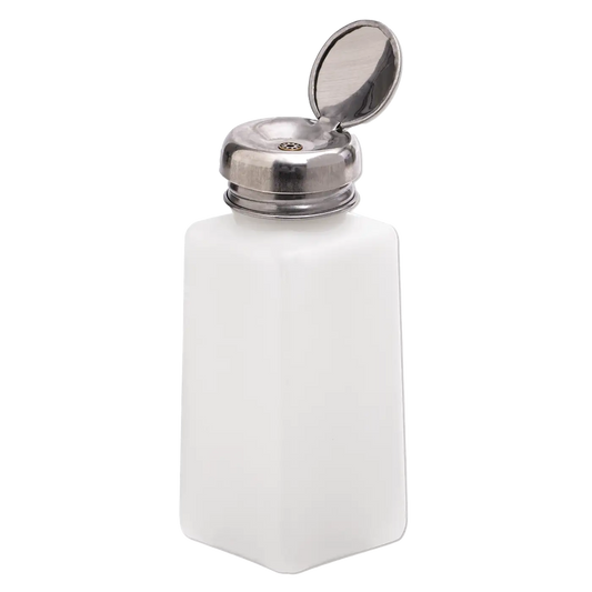 DL Pro Pump Dispenser Bottle with Metal Flip-Top Cap -  8 oz