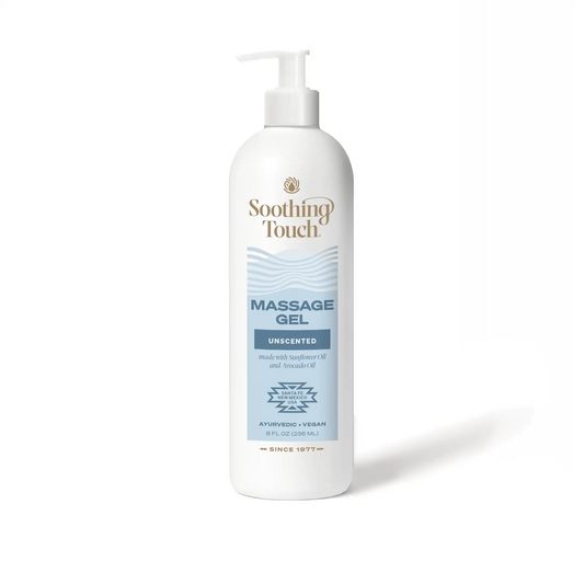 Soothing Touch Unscented Massage Gel - 8 oz.