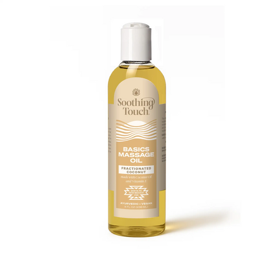 Soothing Touch Basics Fractionated Coconut Massage Oil - 8oz