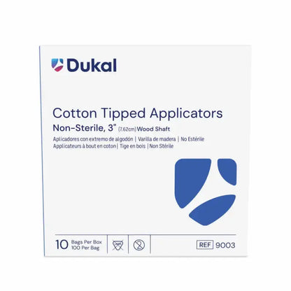 Dukal Cotton Tipped Applicators - 3"