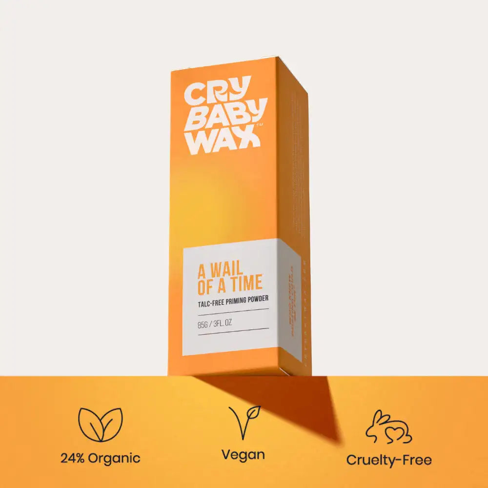 Crybaby Wax A Wail of a Time Talc-Free Priming Powder - 3 oz