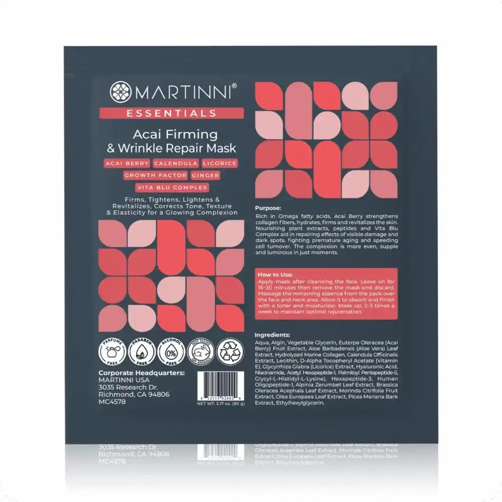 Martinni Acai Firming & Wrinkle Repair Mask