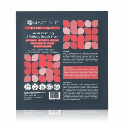 Martinni Acai Firming & Wrinkle Repair Mask