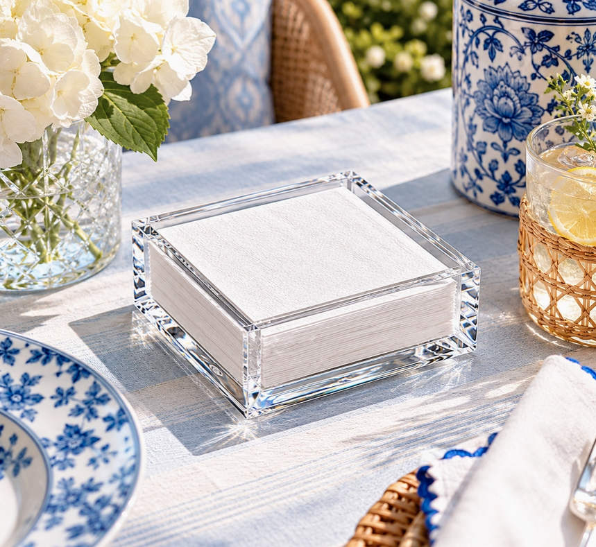 Clear Acrylic Napkin Holder