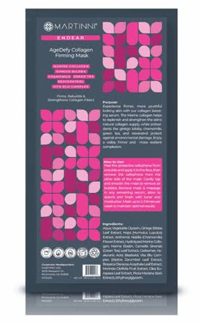 Martinni Age-Defy Collagen Firming Sheet Mask