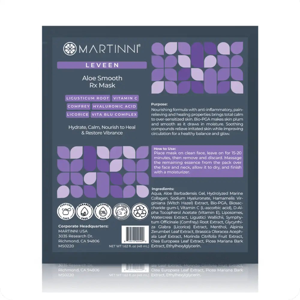 Martinni Aloe Smooth Rx Sheet Mask