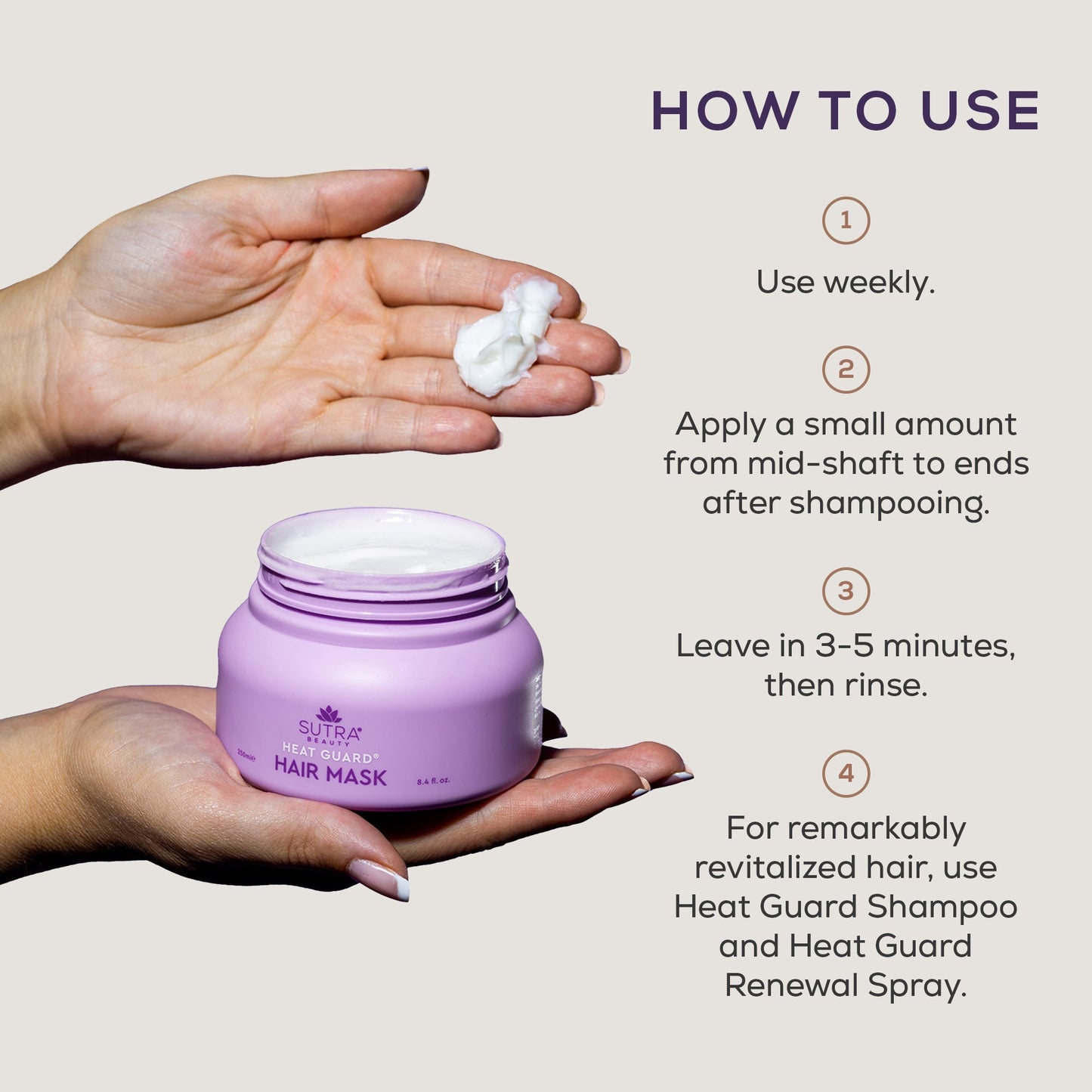 Heat Guard Hair Mask