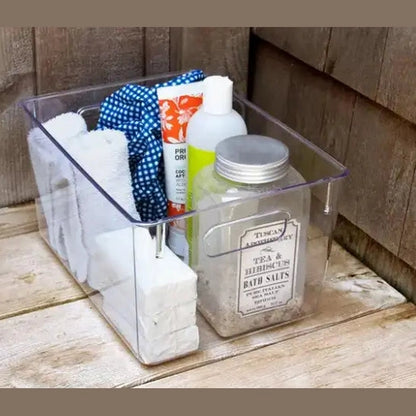 Clear Inventory Storage Bins - Medium - Set of 3