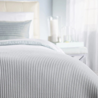 Boca Terry Waffle Blanket - King - White