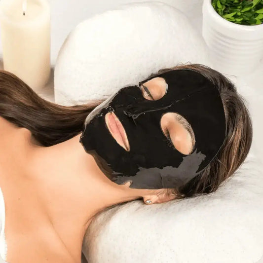 Martinni Beauty Bamboo Charcoal Collagen Gel Mask, 3.17 oz detox gel mask for oily and acneic skin