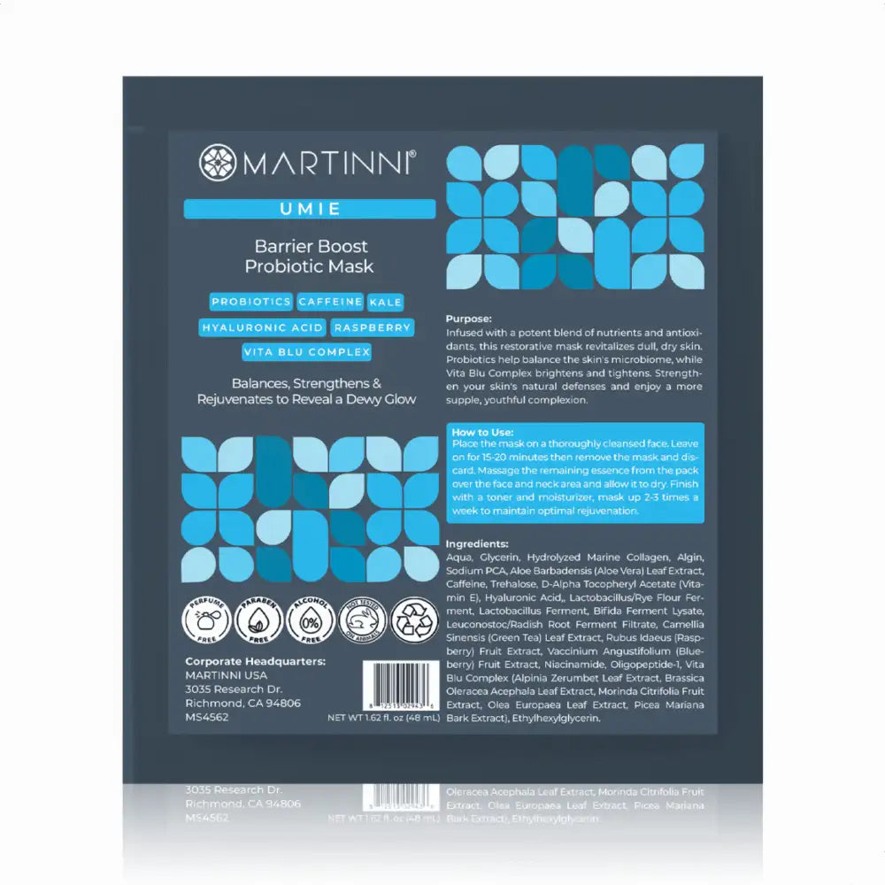 Martinni Barrier Boost Probiotic Sheet Mask