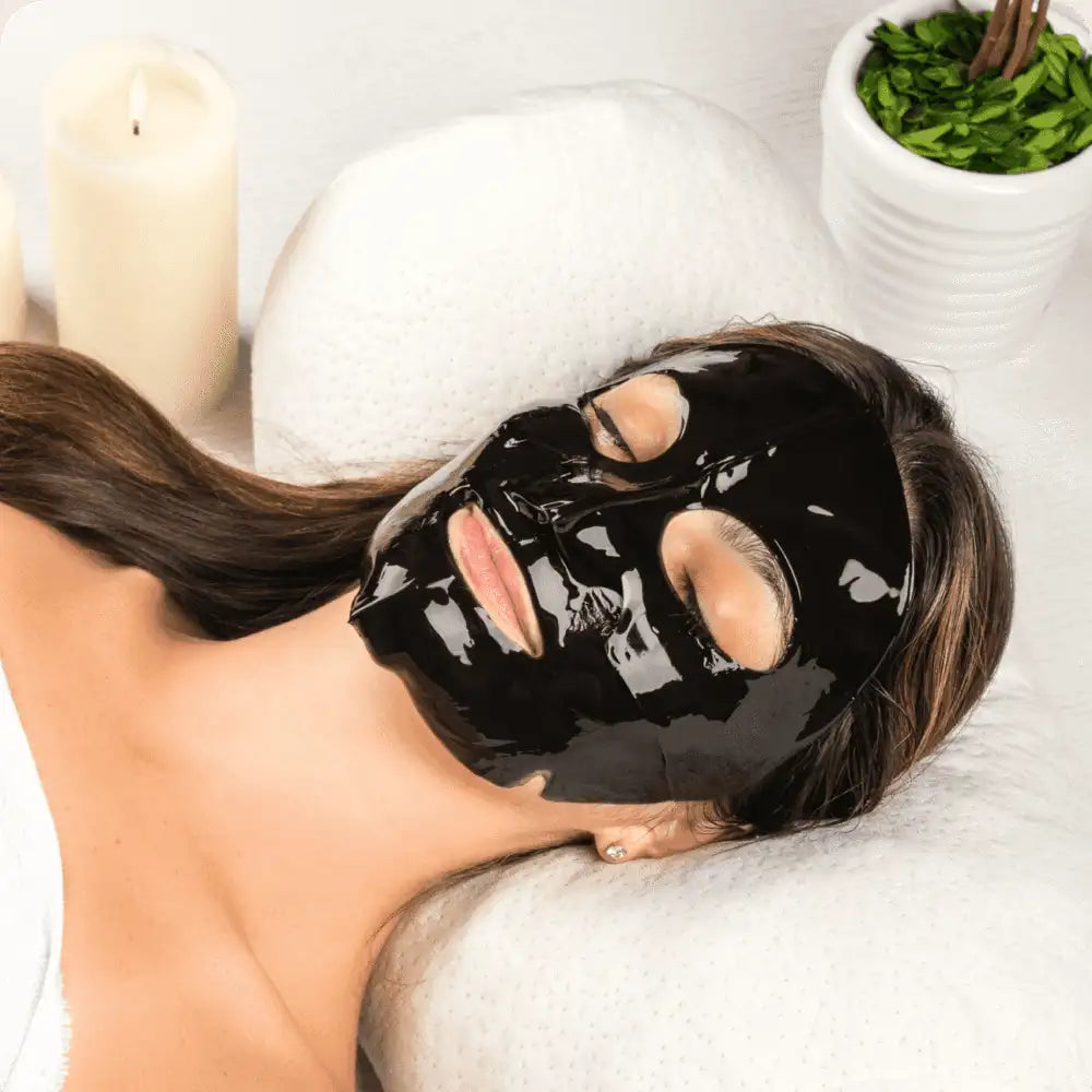 Martinni Beauty Black Pearl Age-Defiance Gel Mask, 3.17 oz clarifying gel mask for dull and congested skin
