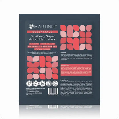 Martinni Blueberry Super Antioxidant Gel Mask
