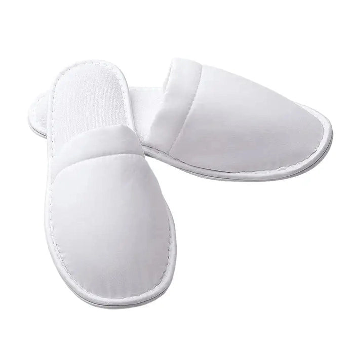 Boca Terry Closed Toe Microfiber Slipper - S/M