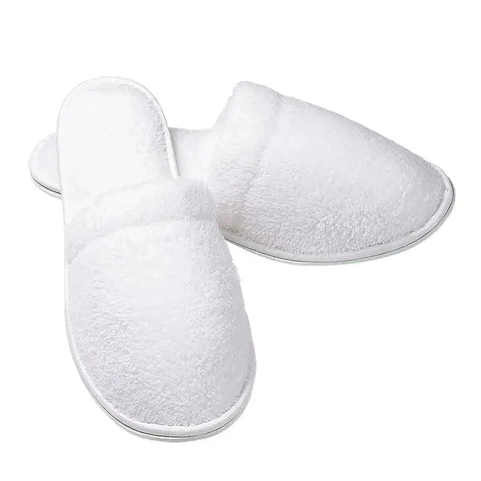 Boca Terry Closed Toe Microterry Slipper - S/M