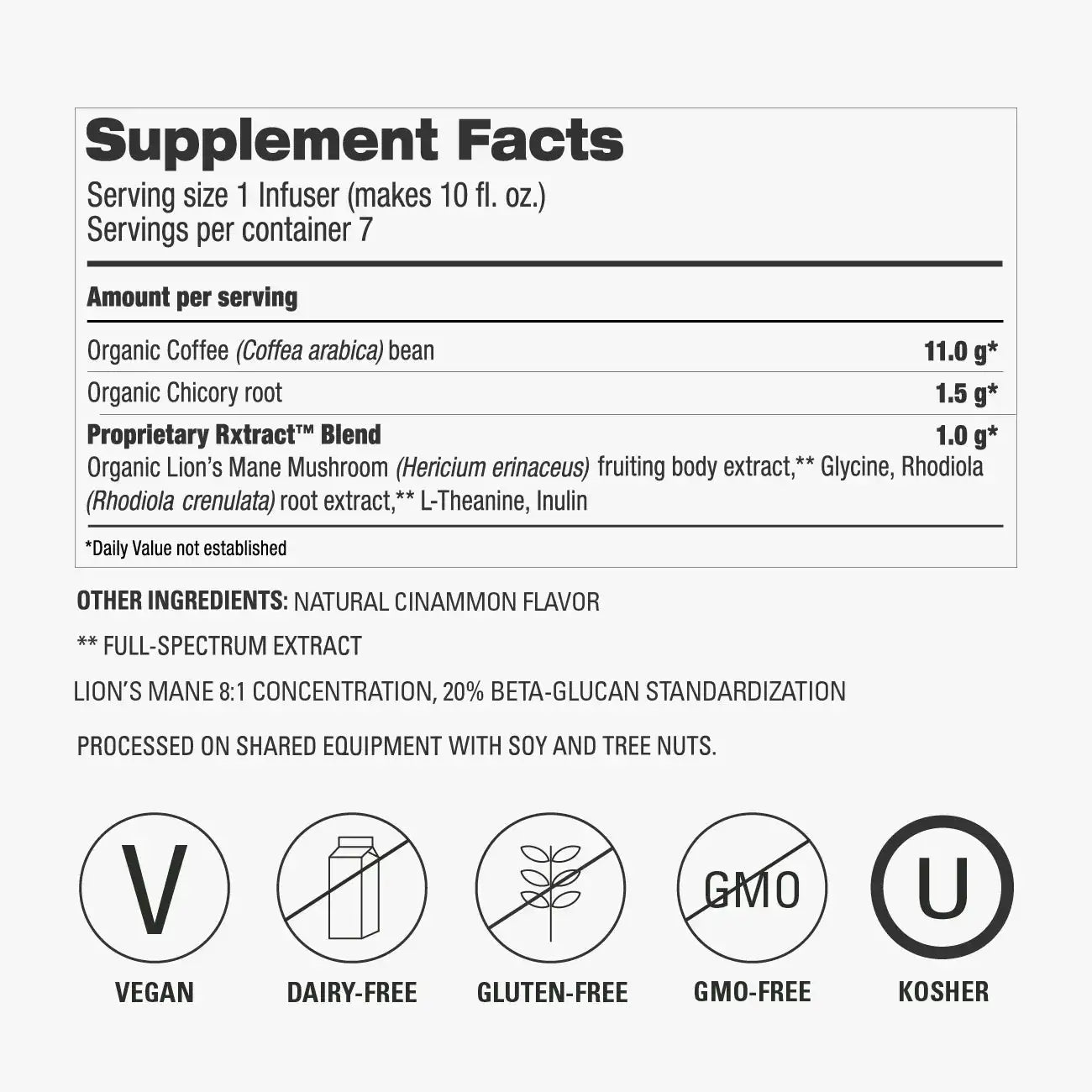 GoodPharma Brain Gain Coffee - 7 Count