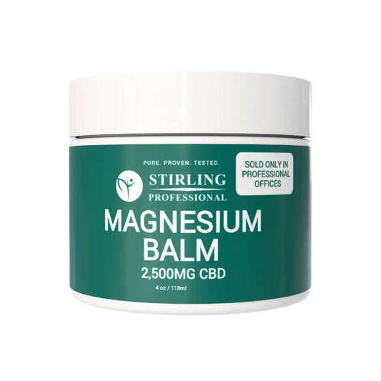 Stirling Professional Magnesium Balm 4oz - 2,500mg CBD