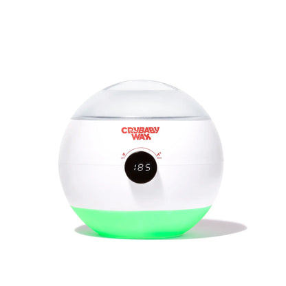 Crybaby Wax The Meltdown Machine professional wax warmer with digital temperature display and removable silicone liner