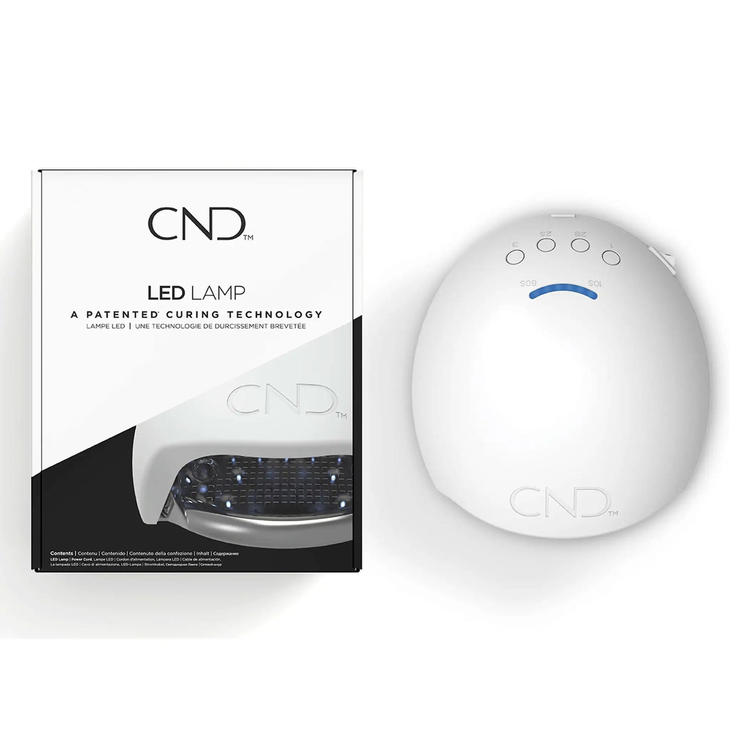 CND LED Lamp with retail packaging