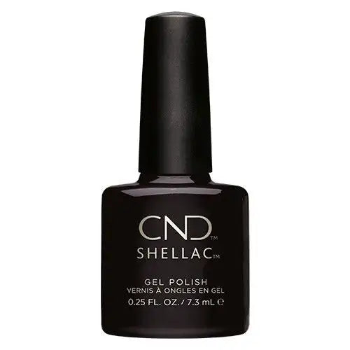 CND SHELLAC Black Pool .25 fl oz gel polish bottle