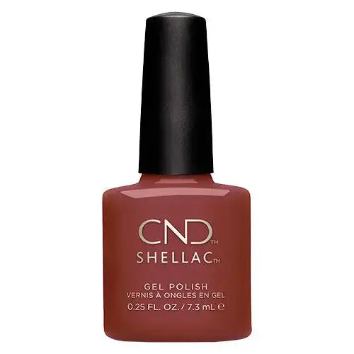 CND SHELLAC Oxblood .25 fl oz gel polish bottle