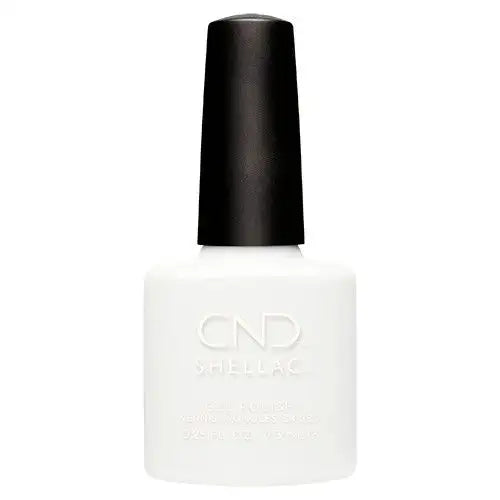 CND SHELLAC Studio White .25 fl oz gel polish bottle