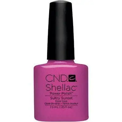 CND SHELLAC Sultry Sunset .25 fl oz gel polish bottle