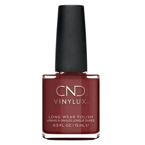 CND VINYLUX Oxblood #222 0.5 fl oz long wear polish bottle