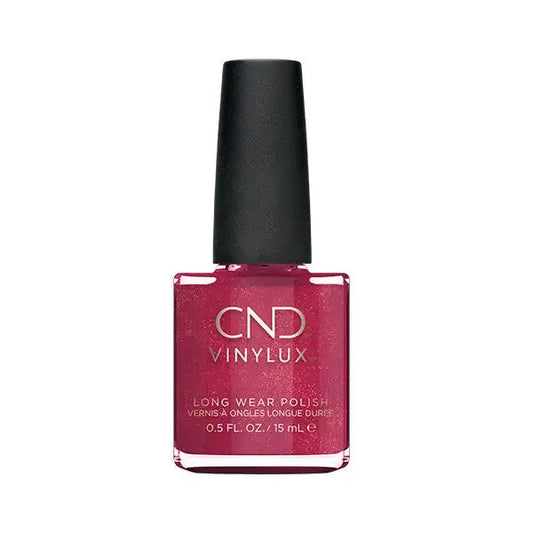 CND VINYLUX Red Baroness #139 0.5 fl oz long wear polish bottle
