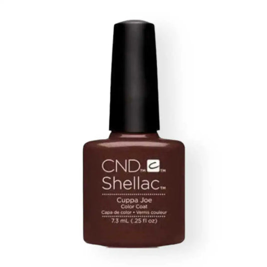 CND SHELLAC Cuppa Joe .25 fl oz gel polish bottle
