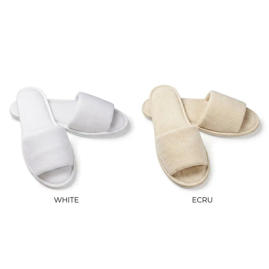 Boca Terry Open Toe Terry Slipper - L/XL